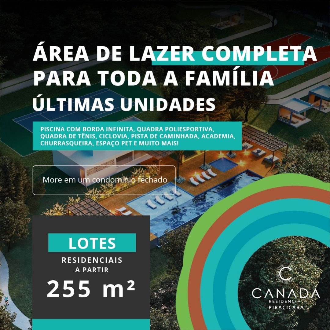 Terreno à venda em Jardim São Francisco, Piracicaba — Condominio Residencial Canadá
