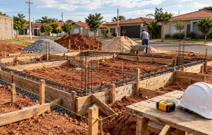 Financiamento de terreno e construção: como comprar o lote e construir a casa