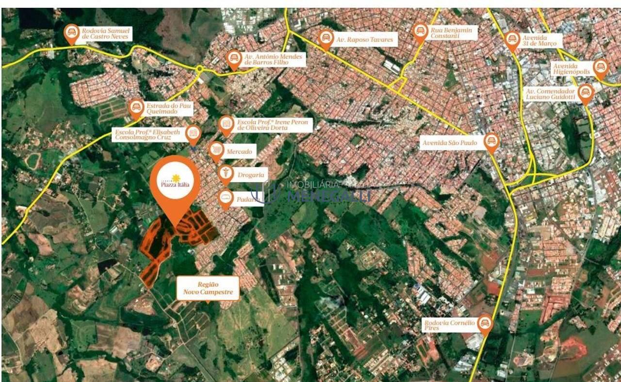 Terreno à venda em Piazza Itália, Piracicaba